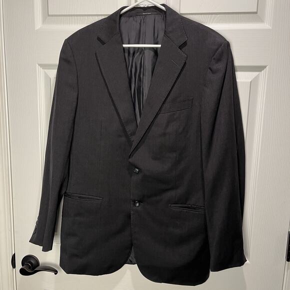 Ermenegildo Zegna Other - Ermenegildo Zegna Multiseason Blazer 42R (52) Italy Sport Coat Wool Gray READ